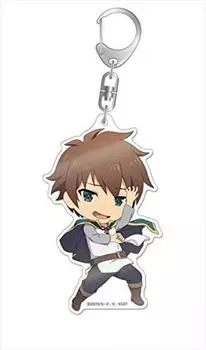Blessing on this Wonderful Legend of Crimson Nendoroid Plus Kazuma Big Acrylic Keychain KonoSuba God s World!