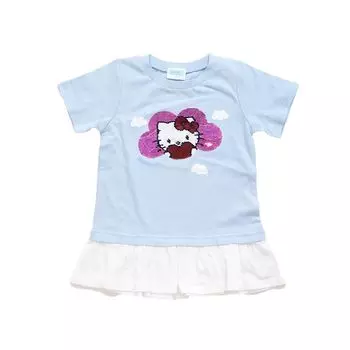 Блестки Девочки Сакс [Sanrio] Футболка КиттиСинаморолл
