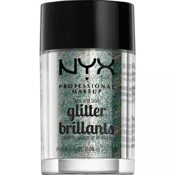 Блестки для лица и тела Nyx Makeup 06 Crystal 2,5 г