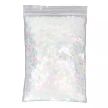 Блестки для ногтей, блестки для домашнего салона, красочные блестящие хлопья для нейл-арта, украшения 1,8 унции