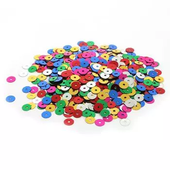 Блестки, круглые гнезда, средние отверстия, свободные блестки, украшения для рукоделия, шитья, 1500 шт.-3500 шт., аксессуары для самостоятельного изготовления 13x22mm 400pcs