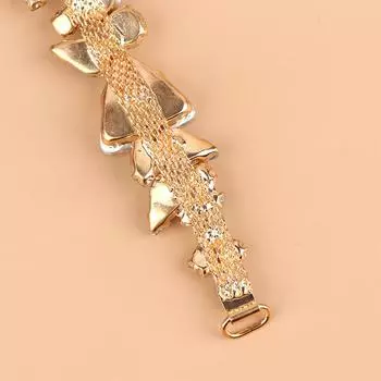 Блестящая цепочка для тапочек Аксессуары для шитья одежды своими руками