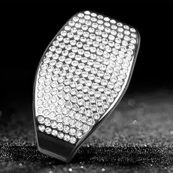 Блестящая кристаллическая отделка переключения передач, креативная наклейка, ручка, искусственный декор для Honda Civic 10