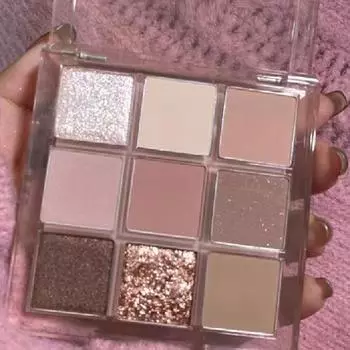 Блестящая палитра теней для век, блестящие тени для век, жемчужный осветитель, макияж для глаз, хайлайтер для лица и тела, косметика