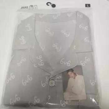 Блестящая пижама Taemin Spao размера L с длинными рукавами