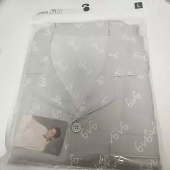 Блестящая пижама Taemin Spao размера L с длинными рукавами