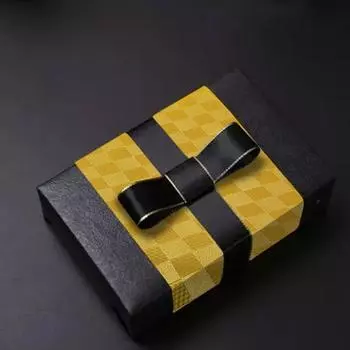 Блестящая упаковочная бумага с геометрическим узором, устойчивая к разрыву универсальная рулонная бумага для подарочной упаковки B золотистый