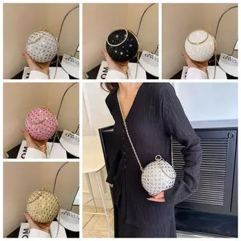 Блестящая вечерняя банкетная сумка, наручная сумка, женский клатч, элегантная женская бальная сумка