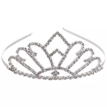 Блестящая женская принцесса свадебная корона свадебный хрустальный венец головной убор украшения для волос аксессуары