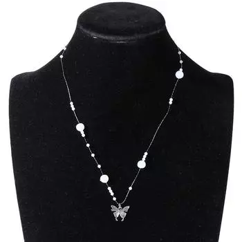 Блестящее ожерелье-бабочка, женское изысканное ожерелье с ключичной цепочкой, ювелирные изделия для дам, подарок