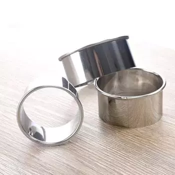 Блестящее прочное мастерство, многоразовые эмпанады, резак для колец для муки, кухонный гаджет, резак для колец для муки