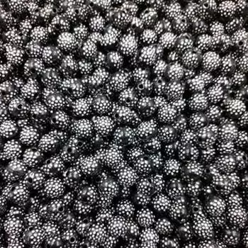 Блестящие акриловые бусины для изготовления ювелирных изделий, ожерелье, браслет, поделки своими руками, модные ювелирные аксессуары, 100 шт., 8 мм, высокое качество 1