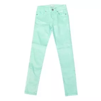 Блестящие эластичные брюки с узким подолом JWT010 для женщин 26-USA зелёный