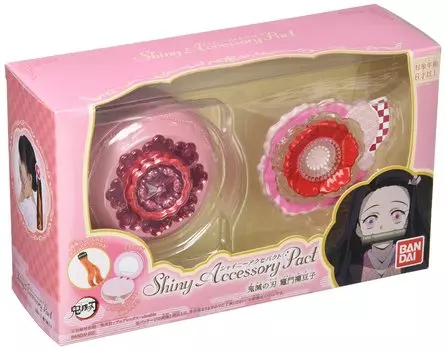 Блестящие аксессуары Demon Kimetsu no Yaiba Kamado Nezuko [Bandai] Slayer розовый