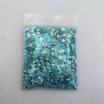 Блестящие блестки 1 шт. 10 г в упаковке Крупные блестящие смешанные массивные матовые цвета ярких цветов Массивные блестящие блестки смешанные блестки 10g