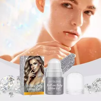 Блестящие бусины, серебристо-серые мерцающие блики, осветляющие лицо, волосы, тело, блестки, праздничный карнавал