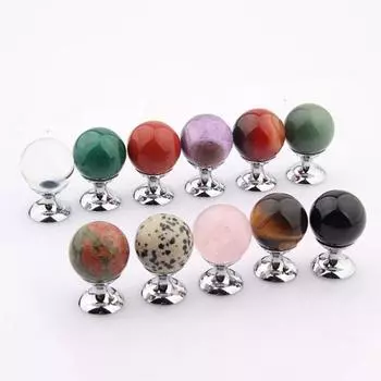 Блестящие дверные ручки для комода, круглые ручки для ящиков, украсят ваш дом прозрачный