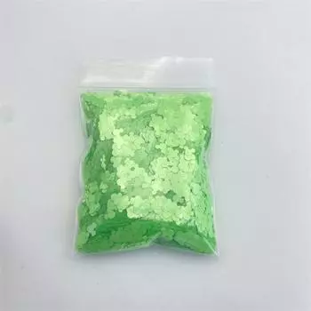 Блестящие пайетки 1 шт. 10 г упакованный пакет в форме головы мыши блестящие крупные неоновые блестящие перламутровые флуоресцентные блестящие пайетки в форме блесток 10g