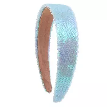 Блестящие пайетки Ободки для девочек Принцесса Блестящий широкий ободок Детский милый ободок Алиса для детей Толстый блеск