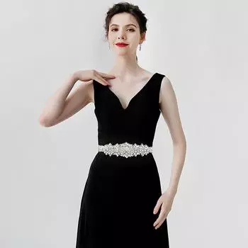 Блестящие стразы для свадебного платья, ремень серебристого цвета, свадебный пояс с кристаллами, вечерние женские аксессуары для невесты, подарок подружки невесты