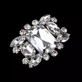 Блестящие стразы, украшения для зажимов для обуви, свадебные туфли, очаровательные ювелирные изделия, женские туфли на плоской подошве, низкие,