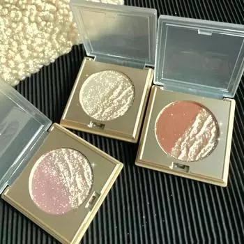 Блестящие тени для век, перламутровый хайлайтер, пудра для макияжа, палитра теней для век с бриллиантами, яркая блестящая косметика для макияжа глаз