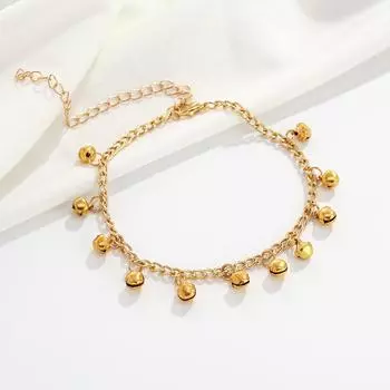 Блестящие женские золотые браслеты, серебристые браслеты, подходят для путешествий, вечеринок и летних пляжей. золотистый