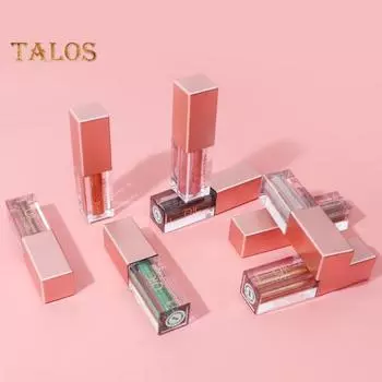 Блестящие жидкие тени для век с ультратонкой кисточкой, стойкие, водостойкие, не размазывающиеся, мерцающие, перламутровые, металлические тени для век, портативные, для женщин и девочек