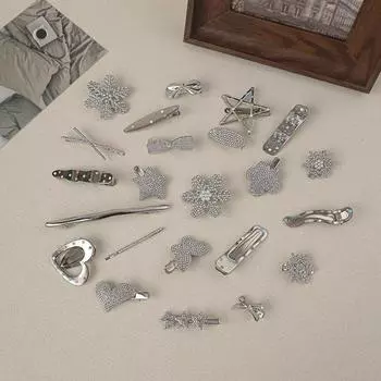 Блестящие звездочки, заколки для волос, челки, заколки сбоку, бриллианты, аксессуары для волос