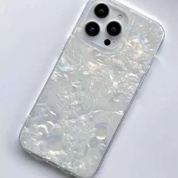 Блестящий чехол для телефона Ins Dream Shell Imd для Iphone 13 12 Promax 11 14 Pro Max, противоударный милый блестящий чехол на заднюю панель, чехол в виде ракушки For iphone 12pro