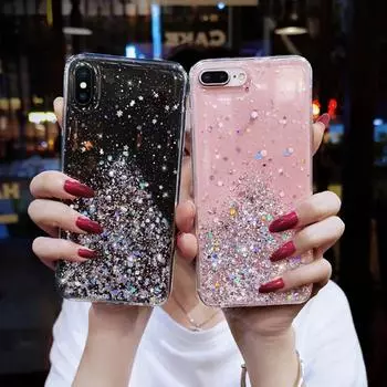 Блестящий чехол для телефона Samsung Galaxy A20 A20E A20S A30 A30S A40 A40S A50 A50S A60 A6 A8 PLUS A7 A21S A31 A41 A51 A71Twinkle For Samsung A21S