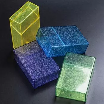 Блестящий держатель для карточек, водонепроницаемый, прочный, блестящая фотография Polaroid чёрный