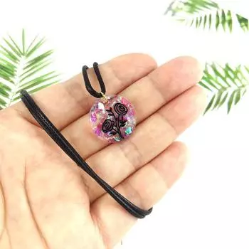 Блестящий глянцевый растительный цветок орнамент силиконовая эпоксидная смола форма DIY брелок кулон ювелирные изделия для подарка на день святого Валентина ремесла прозрачный