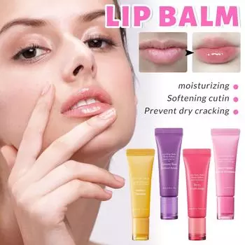 Блестящий и увлажняющий бальзам для губ 10 мл One Size розовый