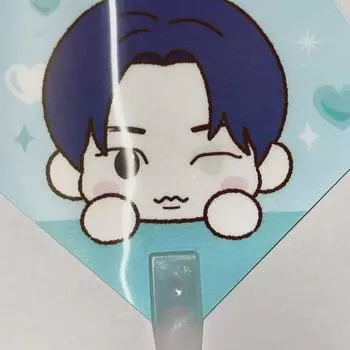 Блестящий лантикулярный веер