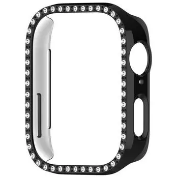 Блестящий ПК-чехол для Huawei Watch Fit 3, защитная крышка из ПК с двойным рядом бриллиантовых кристаллов, протектор ремешка для часов For Watch Fit3