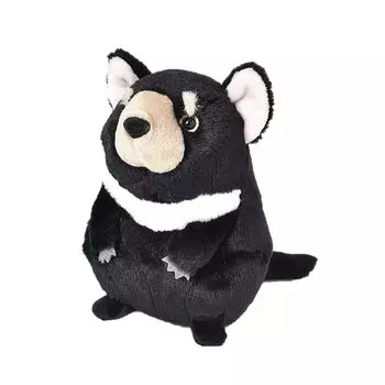 Bleu Bleuet Blue Bluee Australian animal chubby stuffed toy (Tasmanian devil)