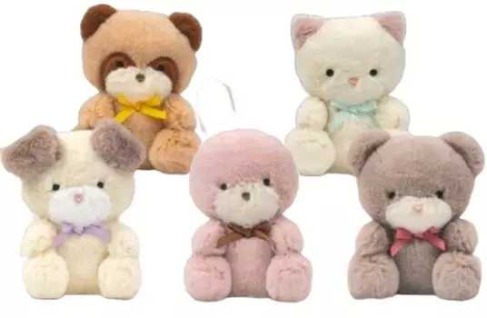 Bleu Bleuet Friend Мягкие игрушки из Those Days of 5 Types Gacha Gacha Capsule Toy (Перепродажа) [Набор (Полный Полный)]