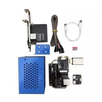 BliKWM HAT Server O & M KVM Remote Controllers KVM с алюминиевым корпусом KVM 1080p@50fps для платы разработки RPi 4