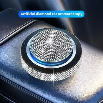 Bling Diamond Автомобильные духи Ароматерапевтические украшения Творческий аромат ароматерапии Стойкий аромат Автомобильные духи Украшения чёрный