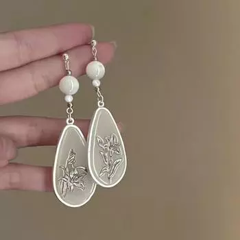 BLINGBAY 2023 женские серьги-подвески красочные в форме ракушки белые ретро модные ювелирные аксессуары серьги современные ювелирные изделия подарки