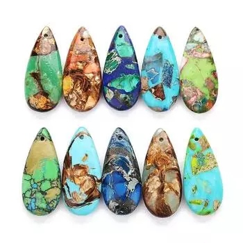 BLINGBAY женские серьги-капли, аксессуары, натуральный цвет, серьги в форме капли с камнями для девочек, вечерние ювелирные изделия, подарки 15*35MM