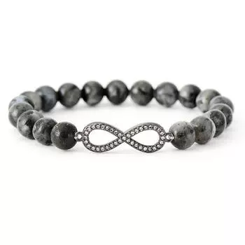 BLINGBAY женский браслет, новый натуральный камень, простой универсальный эластичный браслет из бисера, браслет для девочек, вечерние украшения на день рождения, подарок