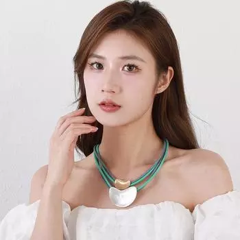 BLINGBAY женское ожерелье с подвеской, универсальное модное индивидуальное простое женское короткое украшение для девочек, ювелирные изделия на день рождения, подарки