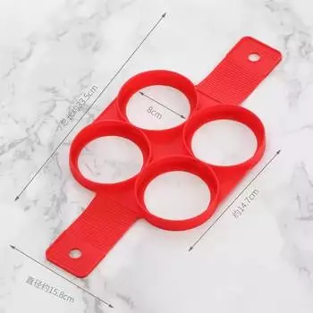 Блинница Яйцеварка Кольцо для Яиц Антипригарный Кулинарный Инструмент Круглая Яйцеварка Сковорода для Яиц Формы Для Переворачивания Яиц Кухонные Принадлежности Для Выпечки B