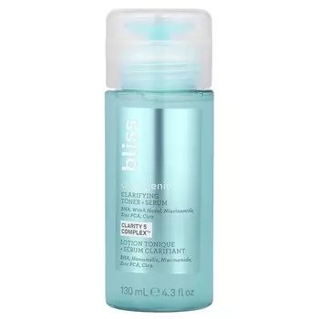 Bliss, Clear Genius™, Clarifying Toner + Serum, 130ml (4.3fl oz)