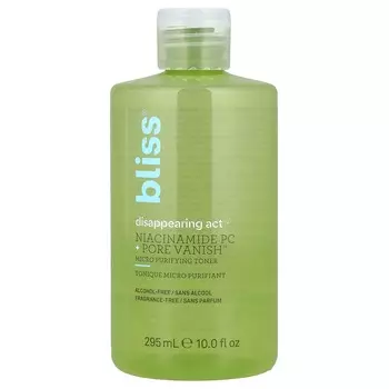 Bliss, Disappearing Act Purifying Toner with Niacinamide, 295ml (10fl oz)