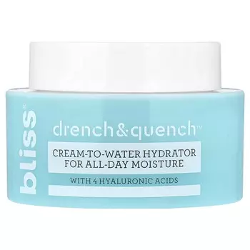 Bliss, Drinch & Qunch™, Увлажняющий крем на весь день, 50 мл (1,7 жидких унций)
