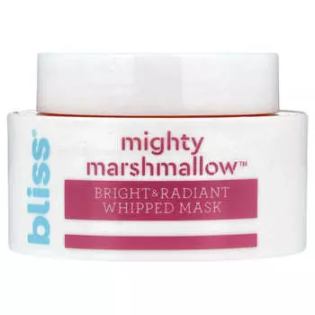 Bliss, Mighty Marshmallow™ Яркая и сияющая взбитая маска, 50 мл (1,7 жидких унций)