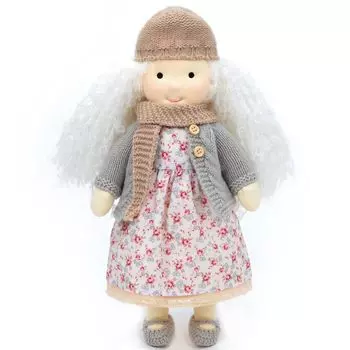 BlissfulPixie Вальдорфская кукла Вальдорфская кукла Кукла ручной работы Лейла 30 см Мягкая девочка Милая мягкая игрушка Идеальная кукла для детей -